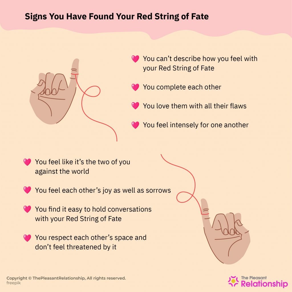lørdag Ung Indtægter Red String of Fate - Its Meaning & 8 Signs To See Your's