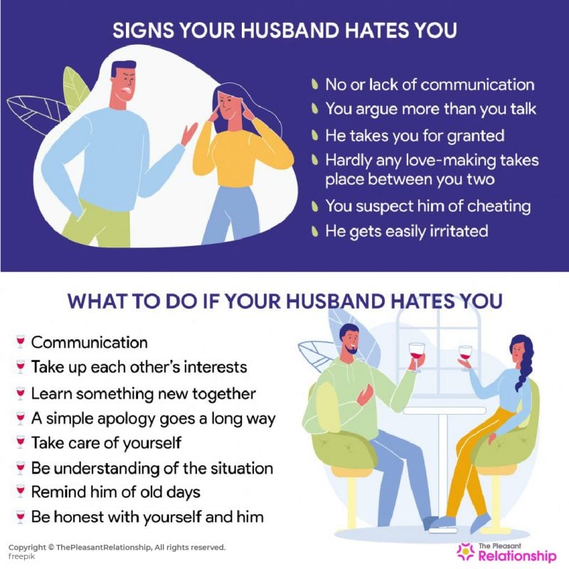 My Husband Hates Me - 20 Signs & 15 Tips to Save Your Marriage