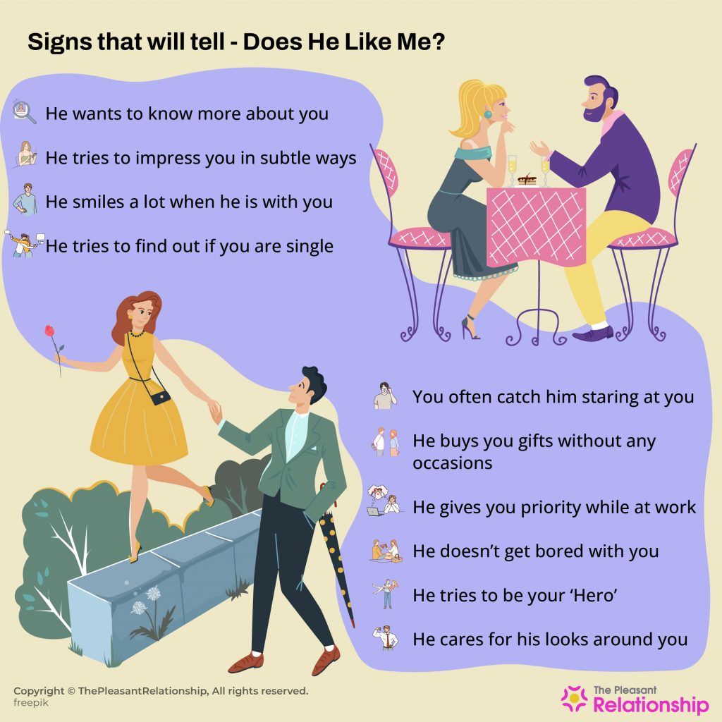 Does He Like Me - 50 Signs That Will Reveal the Truth