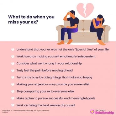 I Miss My Ex So Much - 20 Ways To Stop Missing Your Ex