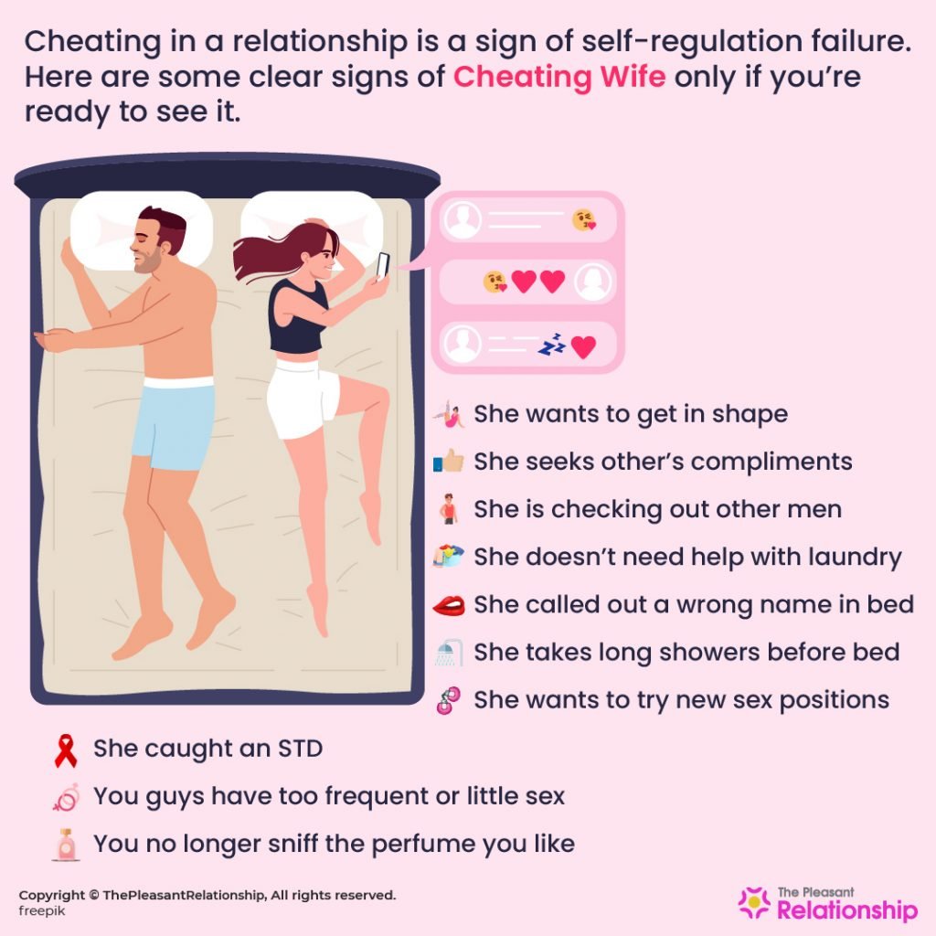 50 Signs Of A Cheating Wife And How You Can Cope With It 