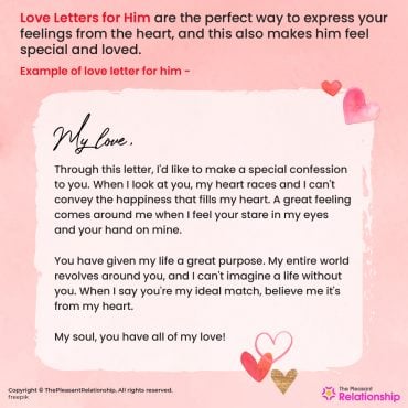 100+ Love Letters For Him Straight From The Heart