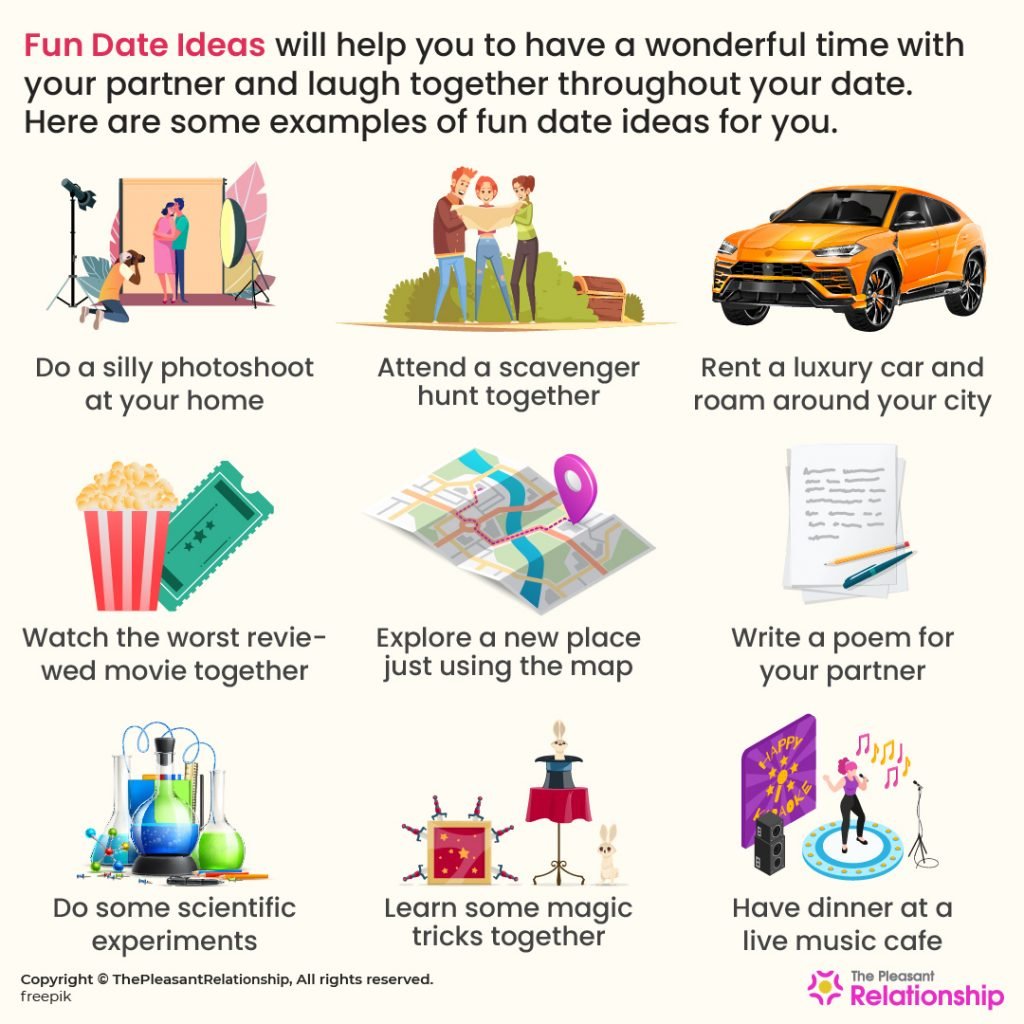 150 Different Fun Date Ideas To Make Your Day More Enjoyable