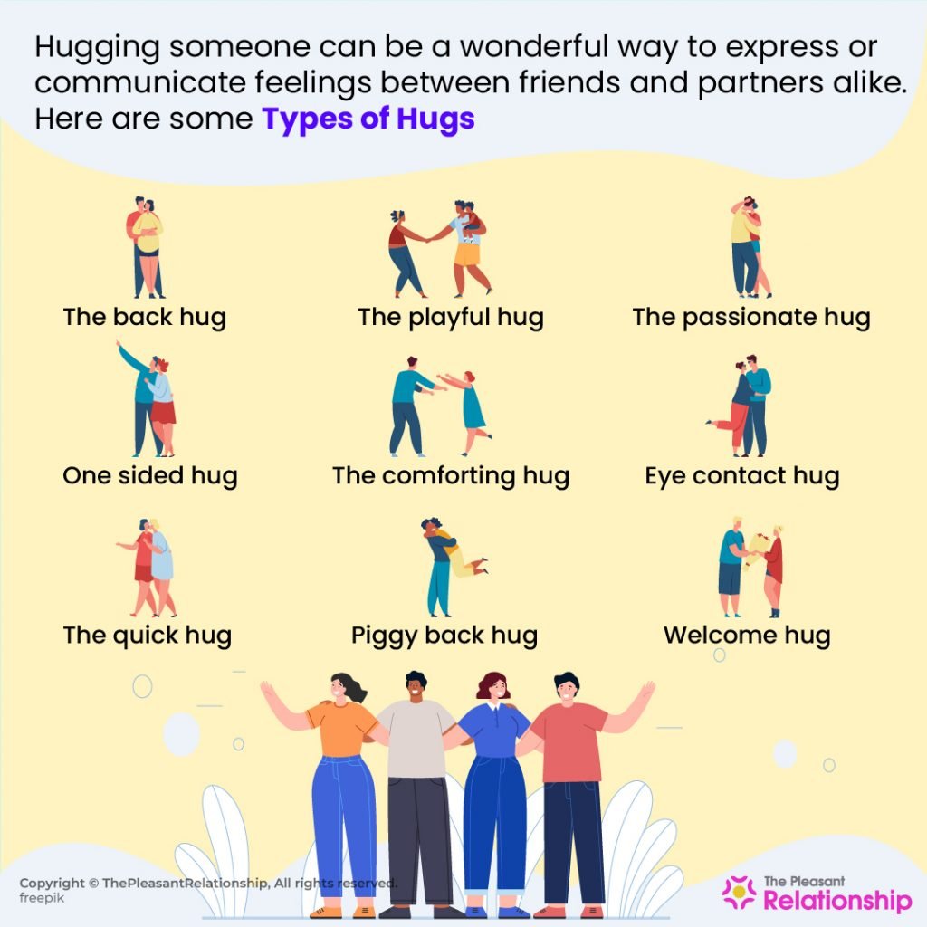50 Different Types of Hugs and Their Meanings