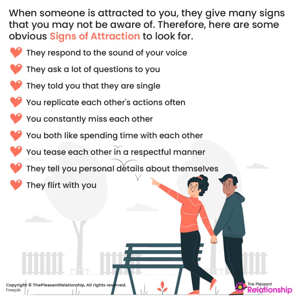 Signs of Attraction 60 Signs to To Identify If Someone is Interested