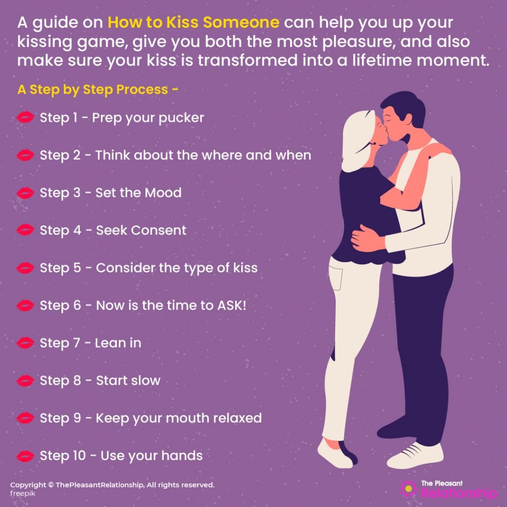 How To Kiss Step By Step Instructions