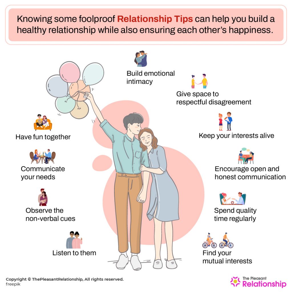 100 Relationship Tips To Build Healthy Relationship With Your Partner 