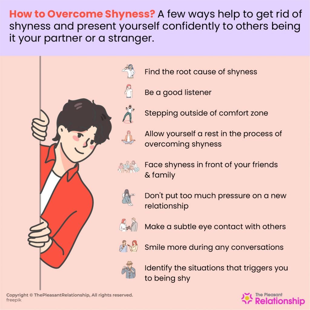 How to Overcome Shyness - 60 Ways to Stop Being Shy and Win People