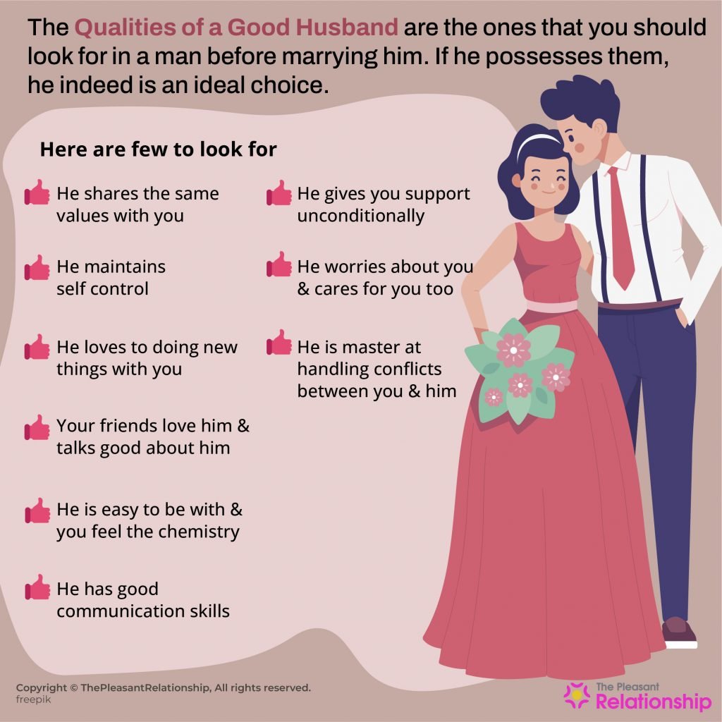 Qualities of Good Husband - Consider 60+ Qualities For A Happy Marriage