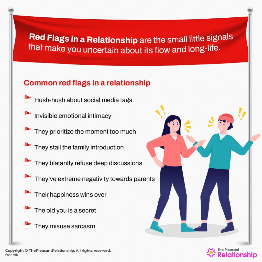 15 Common Red Flags In A Relationship You Should