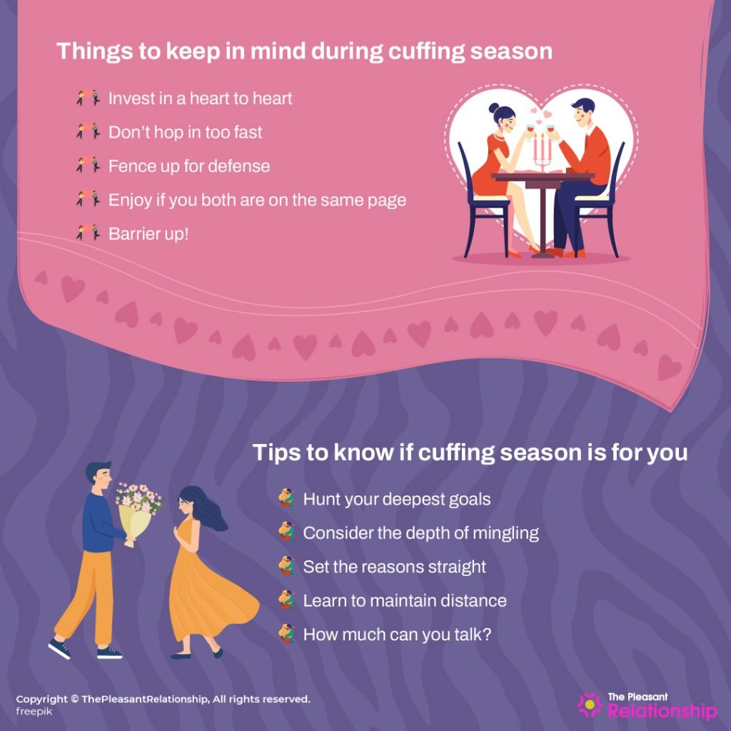 Things To Keep in Mind During Cuffing Season and Tips To Know if Cuffing Season Is for You