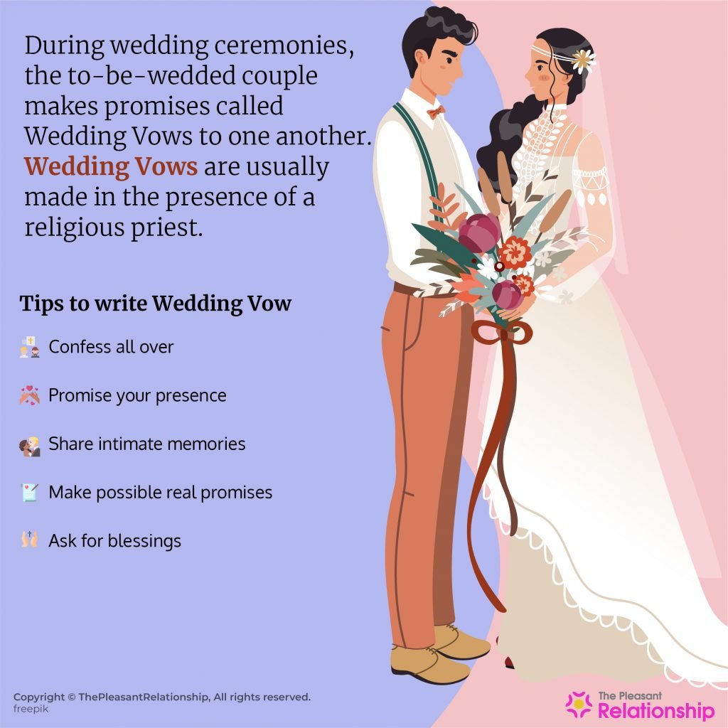 Wedding Vows - Definition & Tips To Write It