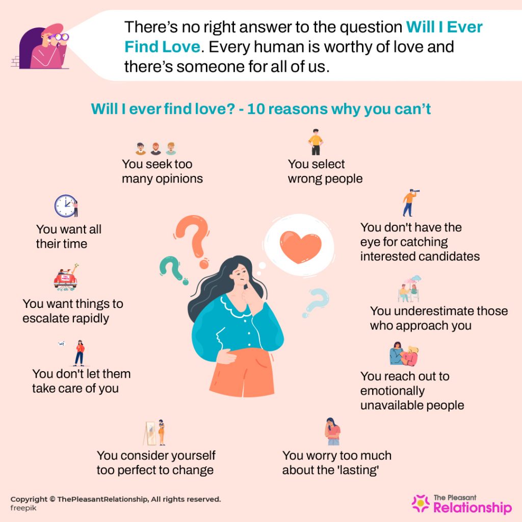 Will I Ever Find Love - 10 Reasons Why You Can't