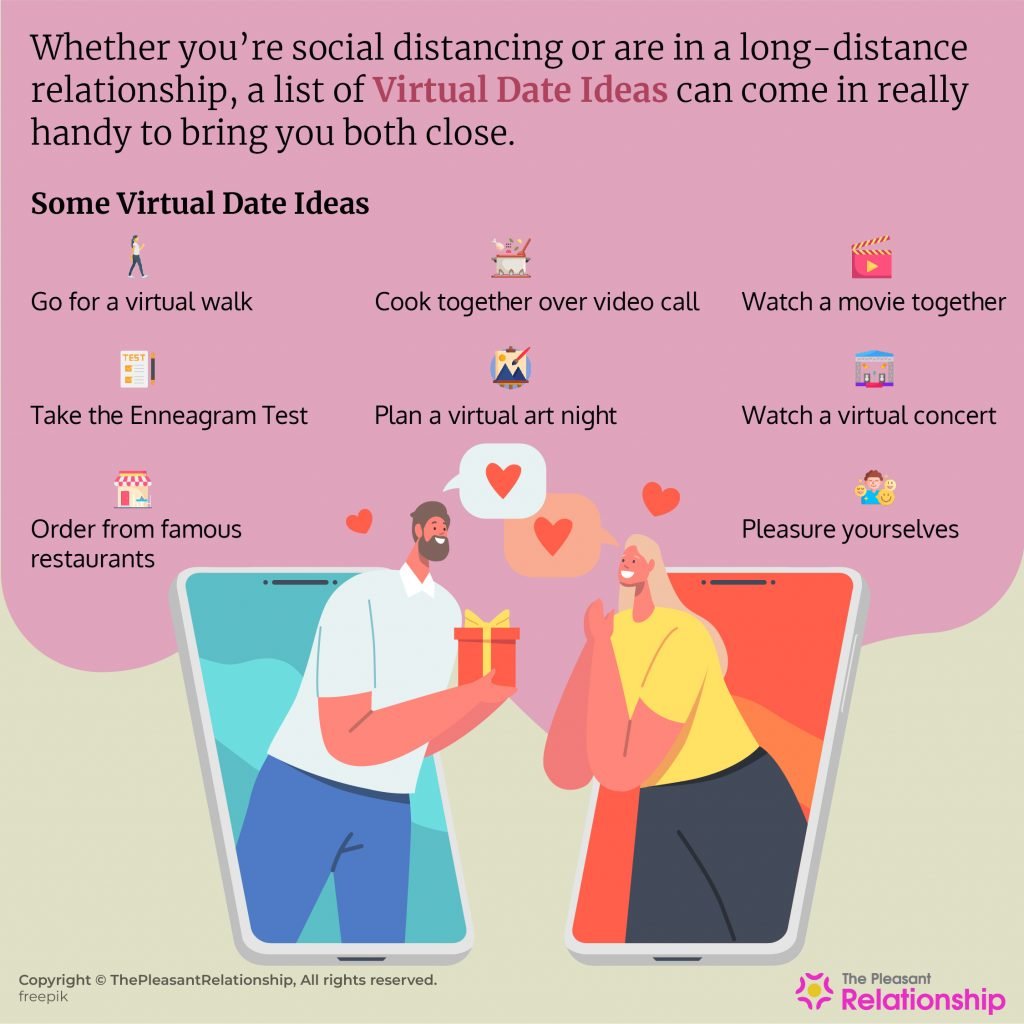 100+ Virtual Date Ideas to Feel Closer to your Partner Virtually