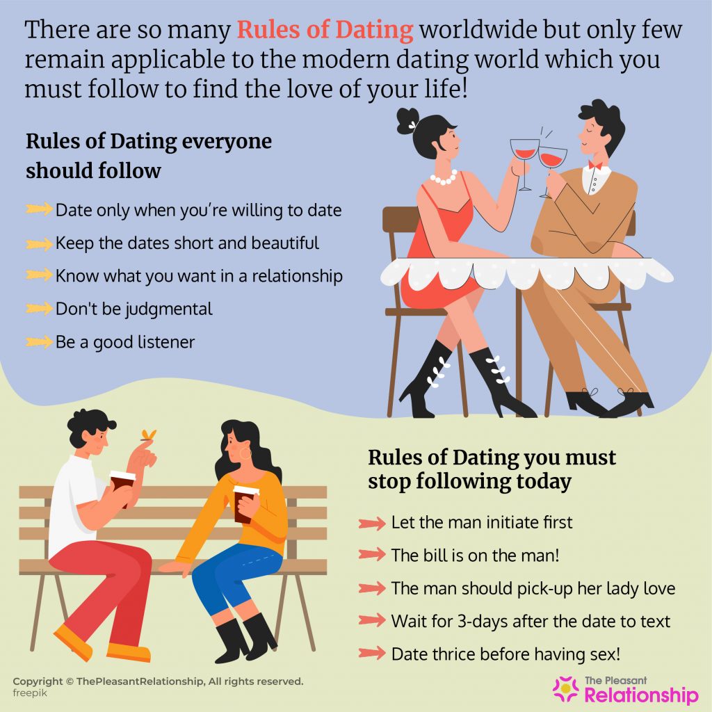 20 Rules Of Dating You Must Follow And 20 You Mustn T