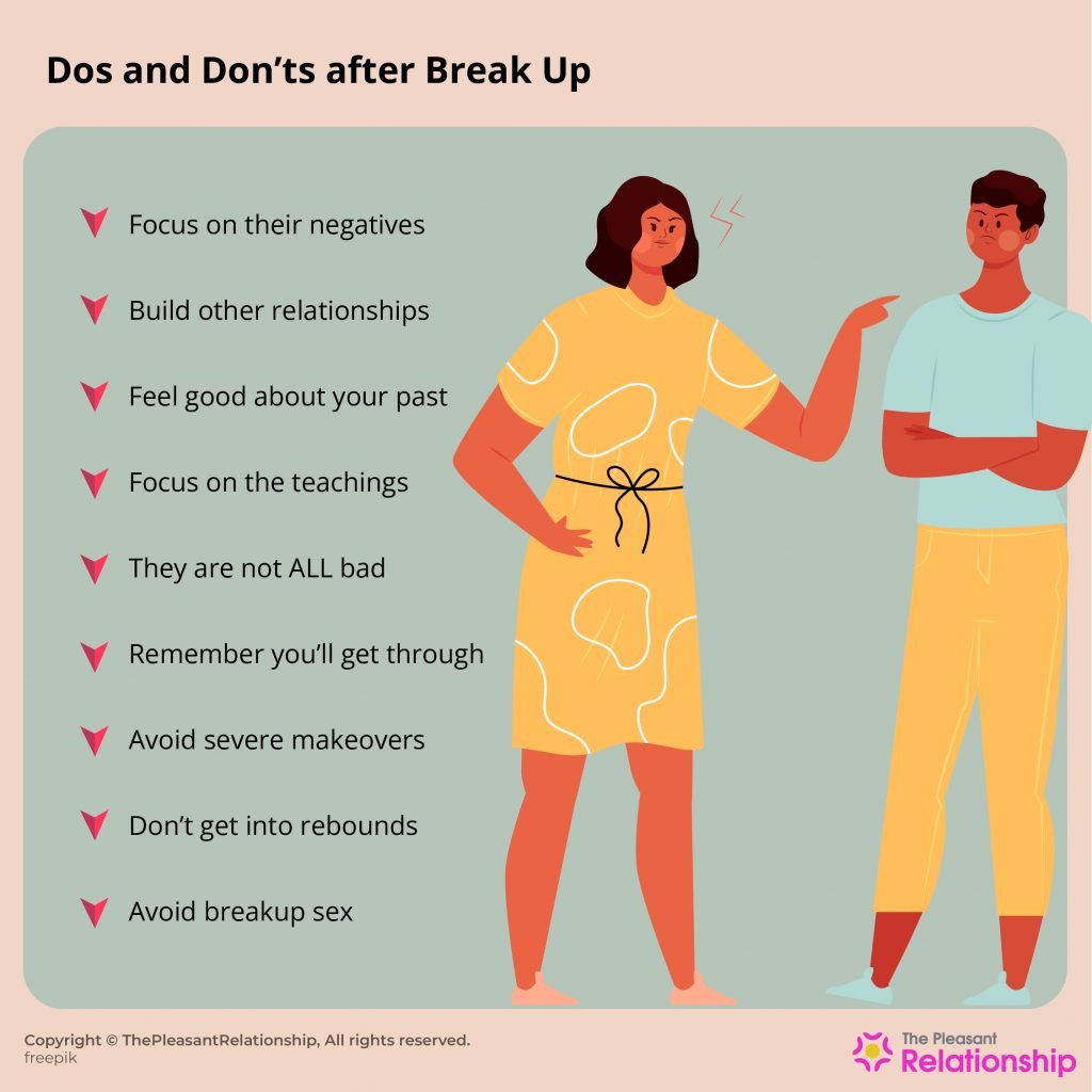 Dos and Don't after Break Up