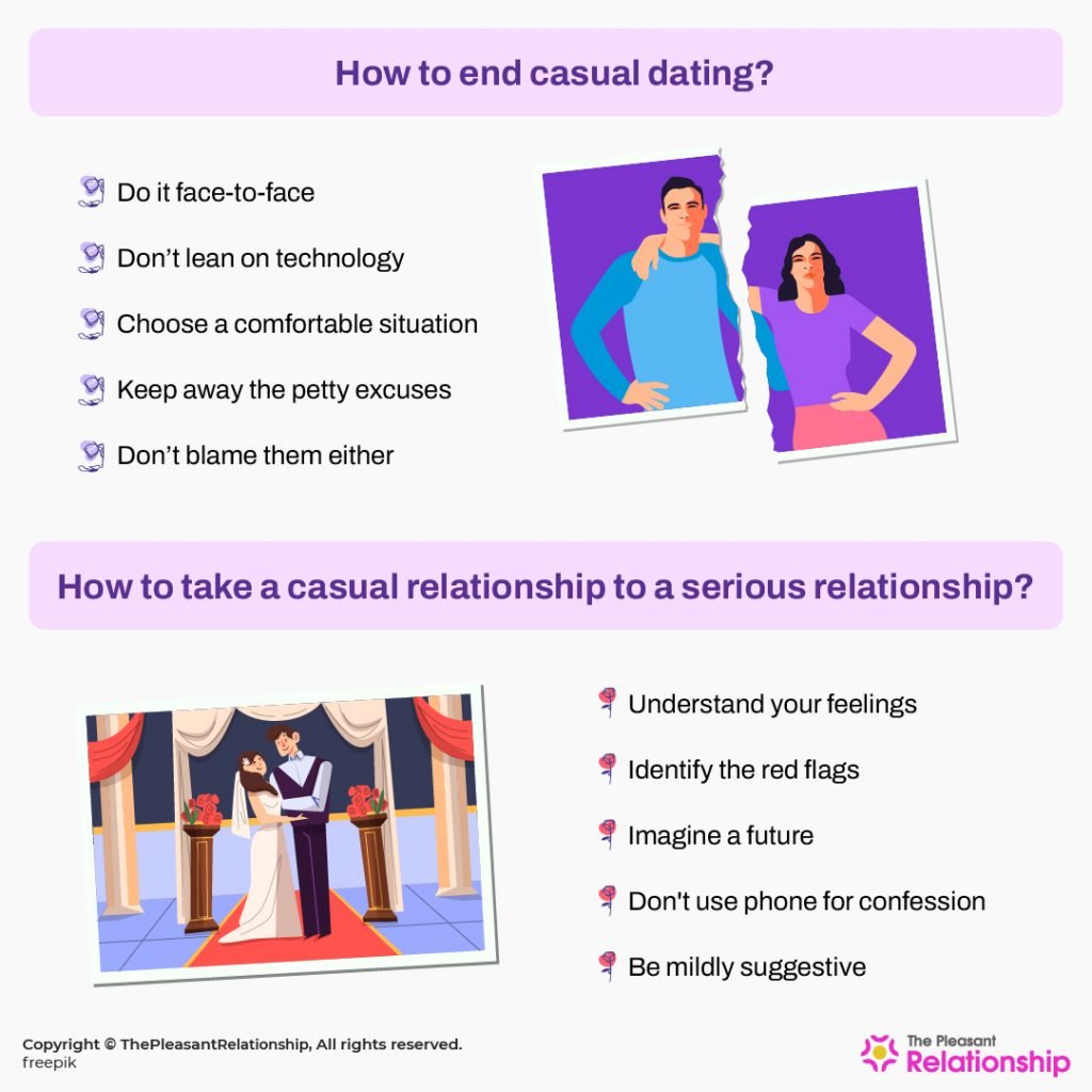 How to End Casual Dating & How to Take it a Serious Relationshp