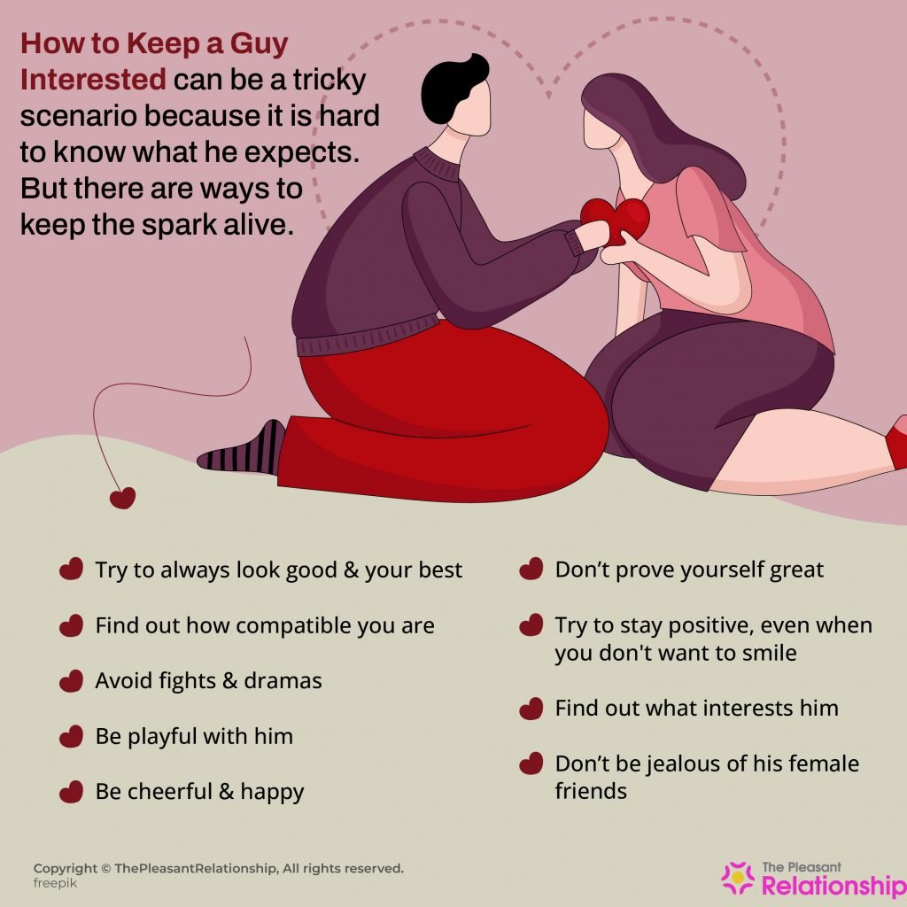 How to Keep a Guy Interested- 50+ Ways to Make Him Fall for You