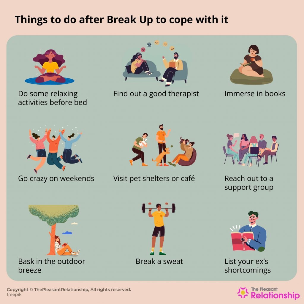 Things to do after Break Up to cope with it