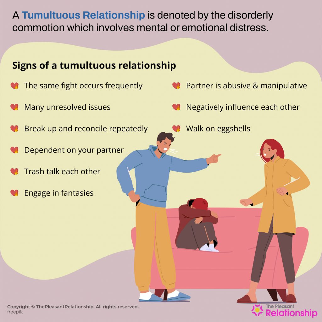 Tumultuous Relationship - Meaning, Signs, Examples & Ways to Deal