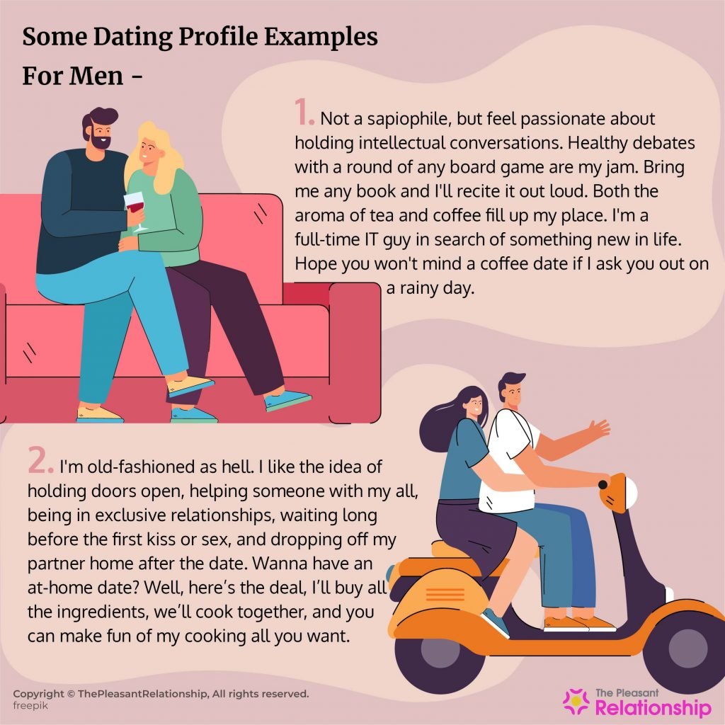 Dating Profile Examples for Men