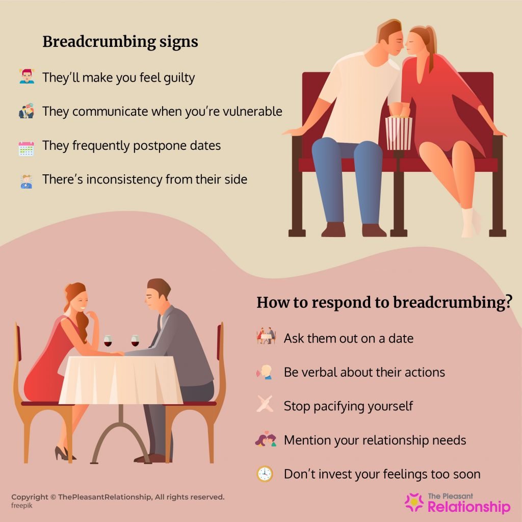 Breadcrumbing - Signs, & How to Respond to Breadcrumbing