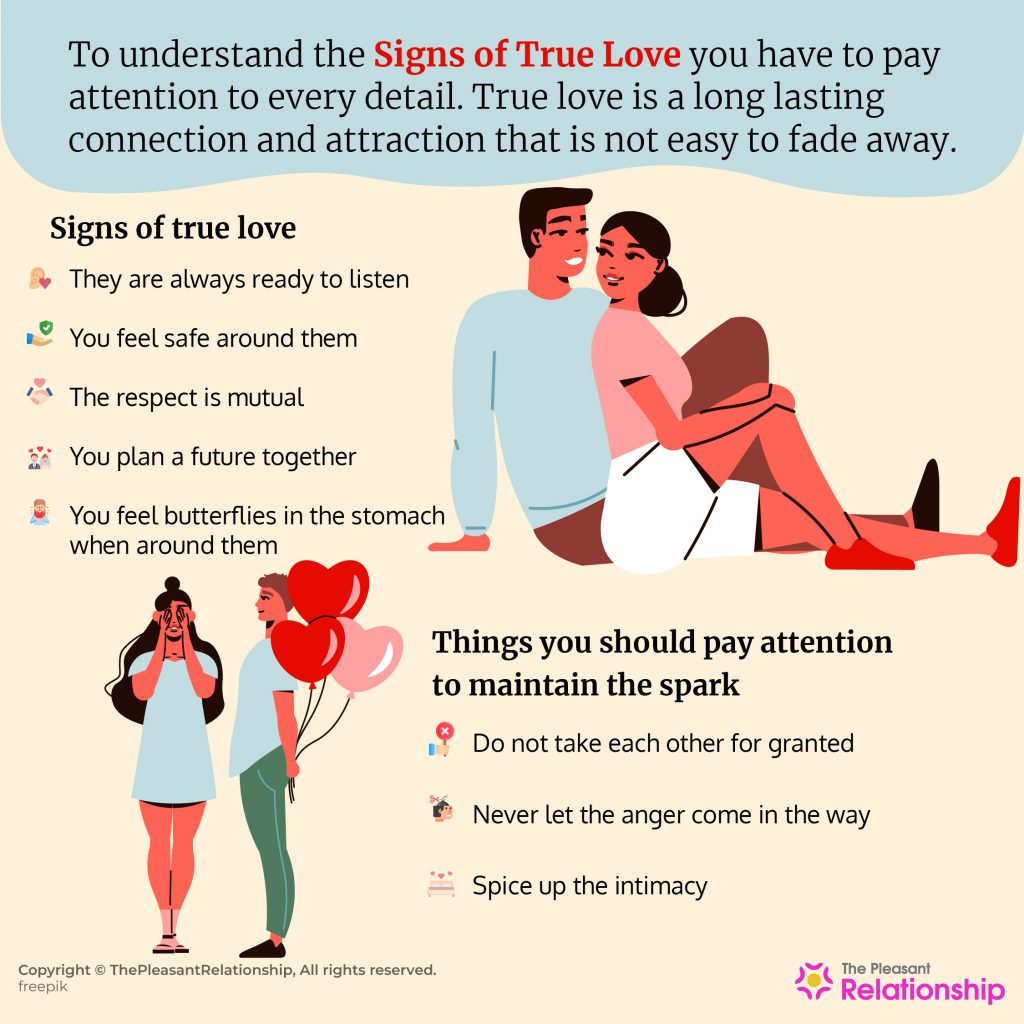 Signs of True Love - More than 30 Ways to Know If Someone Loves You