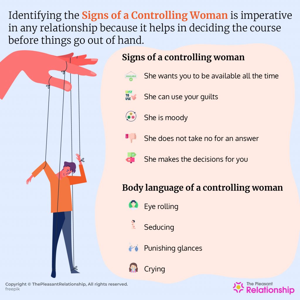 Signs of a Controlling Woman and How Can You Deal With Them