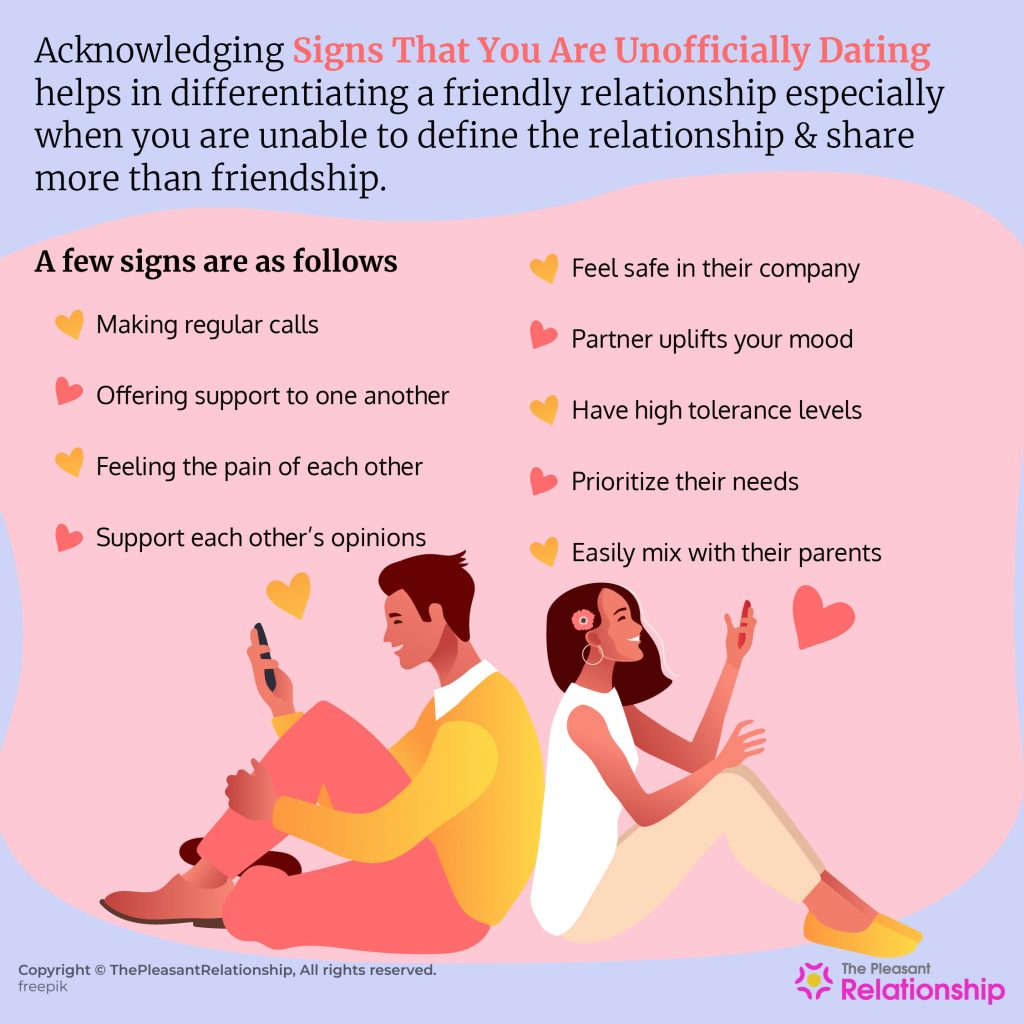 Signs You Are Unofficially Dating – Check Out The 32 Types