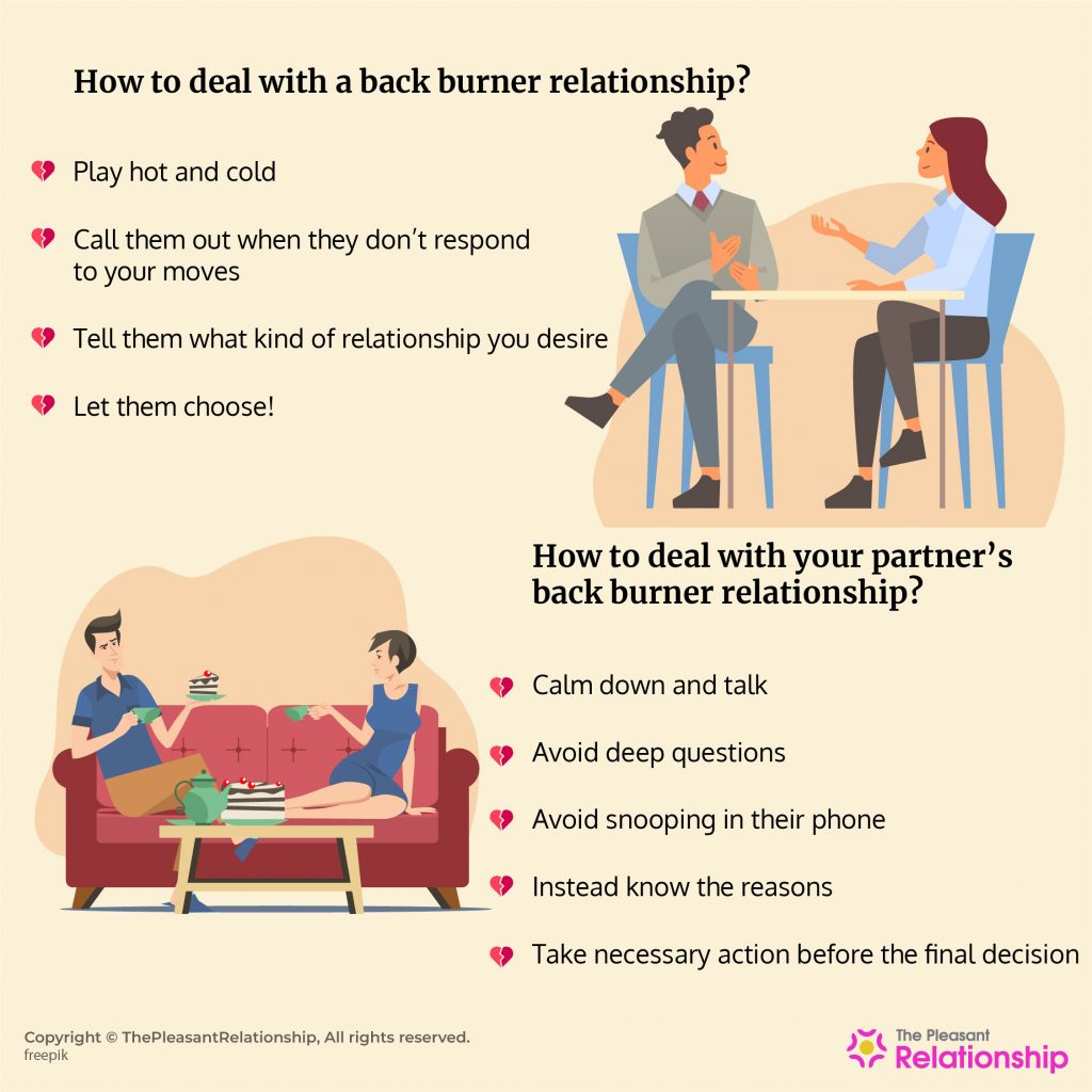 Back Burner Relationship - How to Deal with a Back Burner Relationship? 