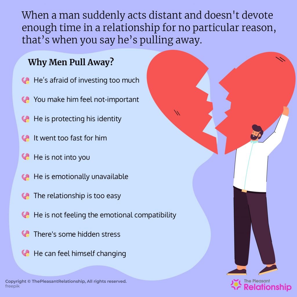 Why Men Pull Away \u2013 25 Reasons and What You Should Do About it?