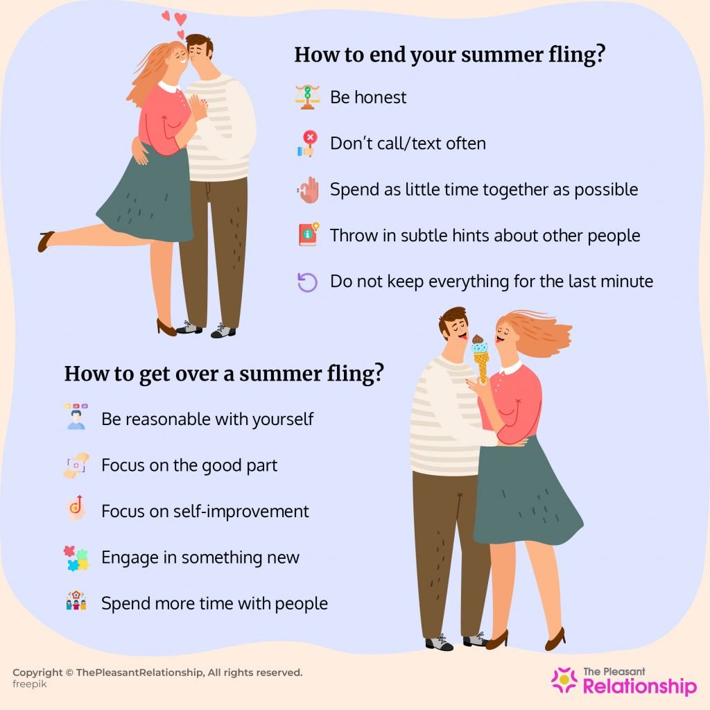 How to End Your Summer Fling & How to Get Over It