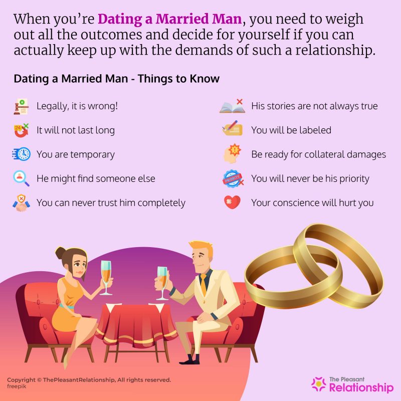 facts about dating a married man