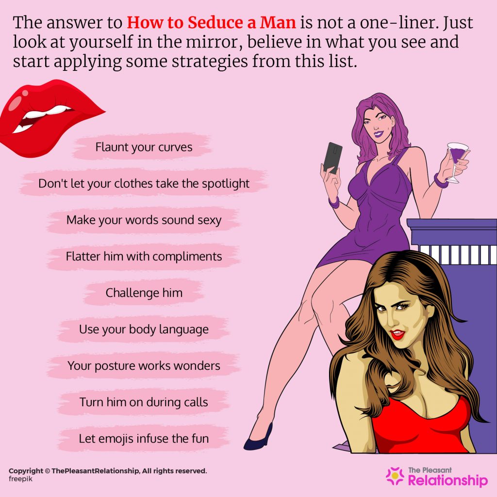 How to Seduce a Man? 50 Ways to Make Him Worship You! photo